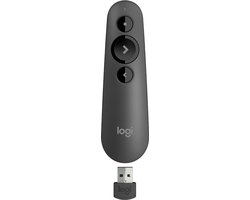 Logitech R500S - Draadloze Laser Presenter - Presentatieklikker - Bluetooth - Graphite