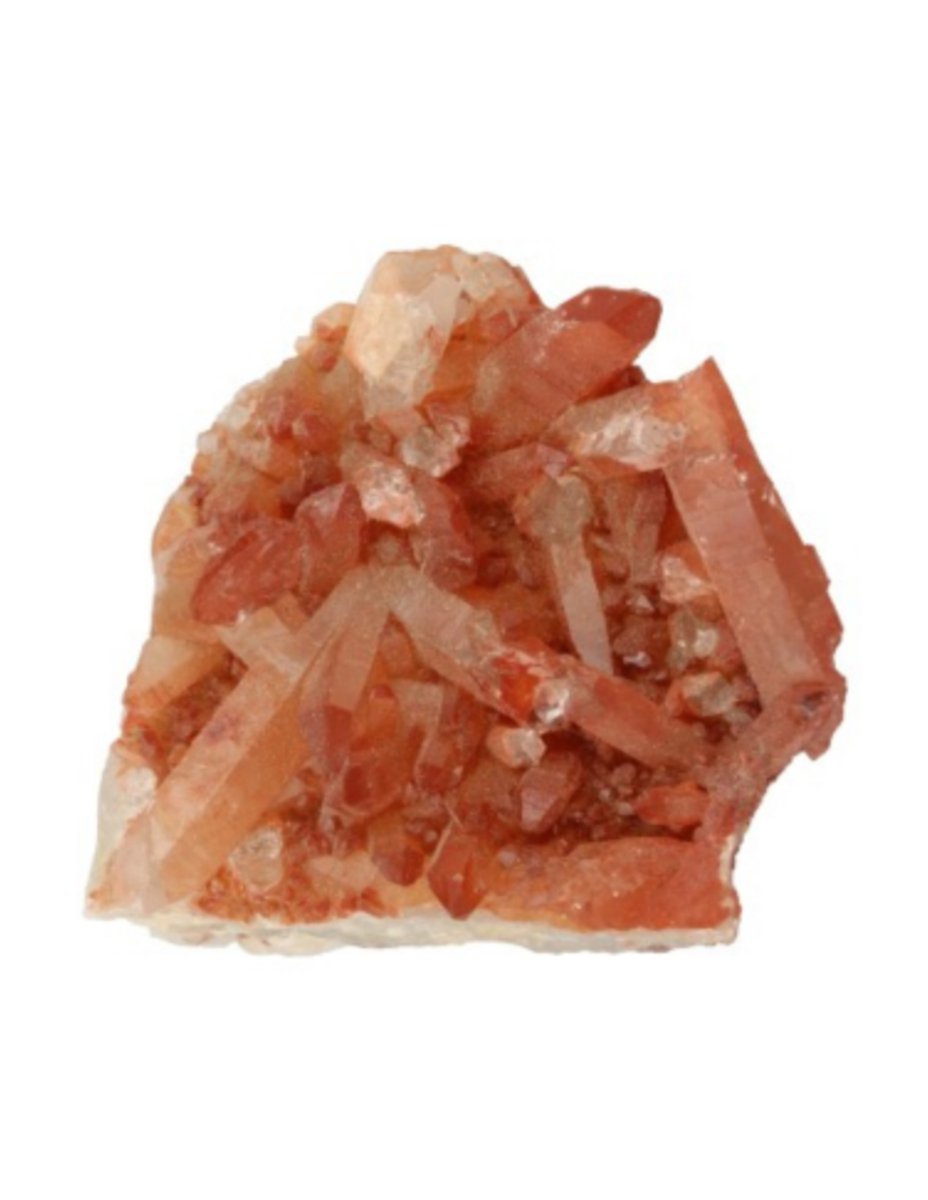 Ruben Robijn Bergkristal rood ruw 70-100 gram