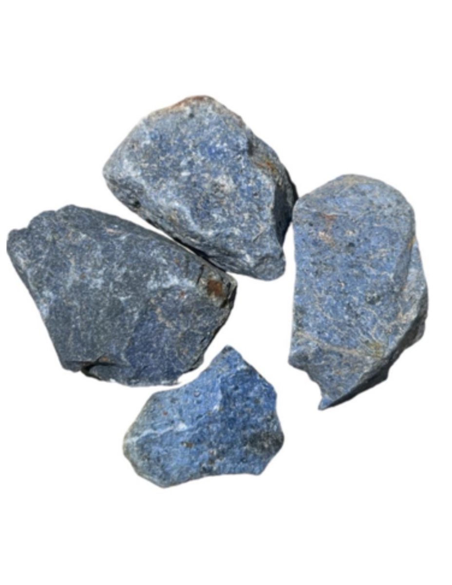 Ruben Robijn Dumortieriet Madagaskar 250 gr. ruwe brokjes Blauw
