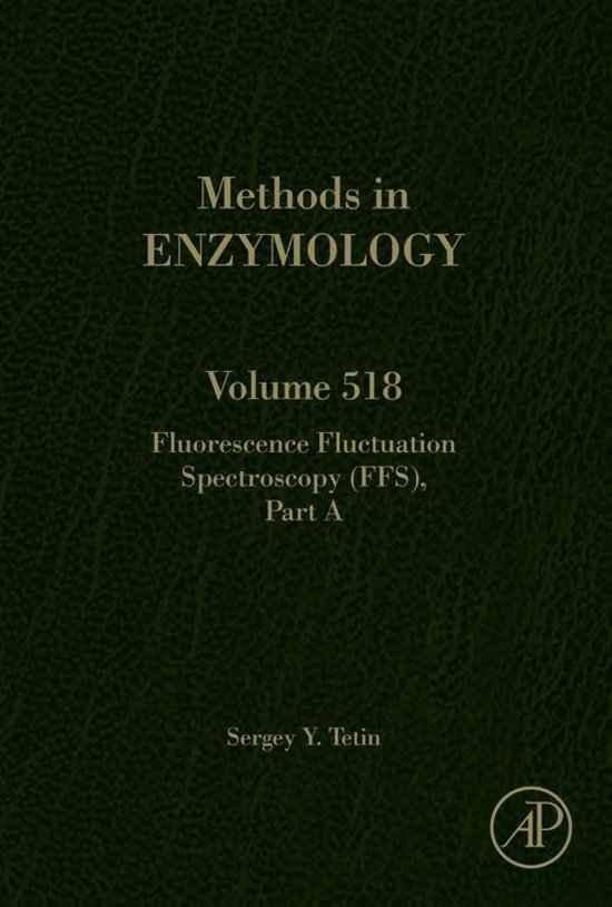 Fluorescence Fluctuation Spectroscopy (Ffs), Part A - cover