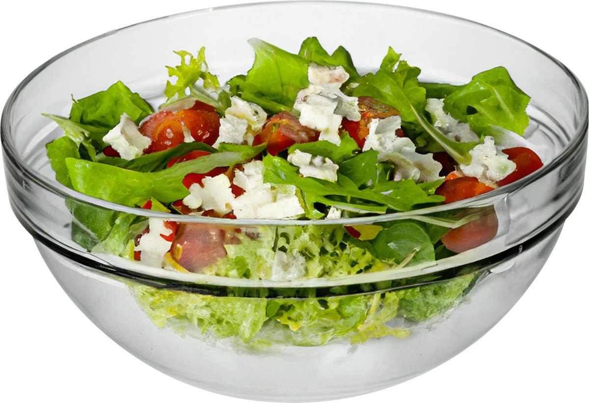 Luminarc Slakom - dia 26 cm - glas - Salade schaal - Schalen en kommen - Keuken accessoires