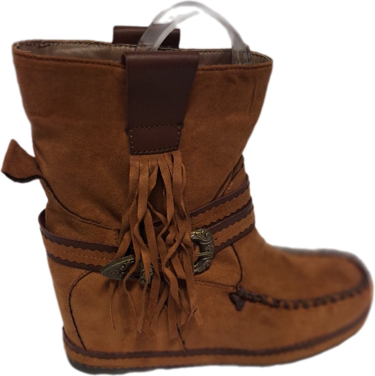 MULANKA-MOCCASIN-SUEDELOOK-CAMEL-SIZE 39
