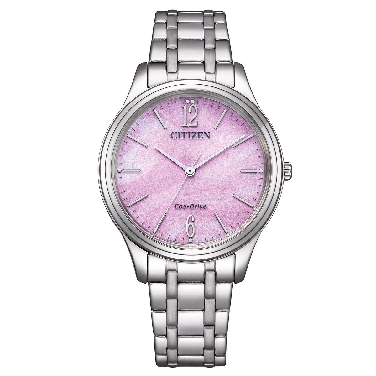 Citizen Elegance EM0411-71X Horloge - Staal - Zilverkleurig - Ø 34 mm