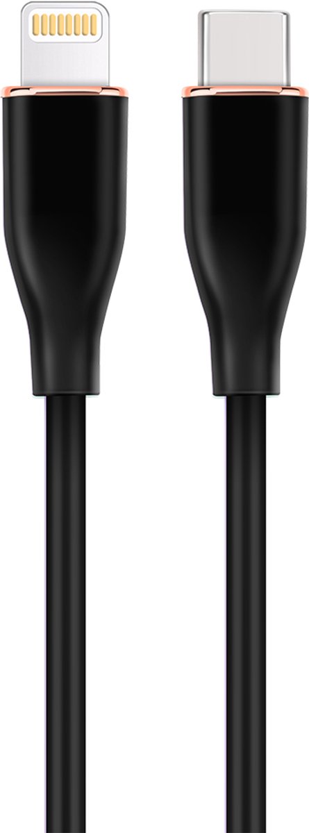 USB-C naar Lightning Kabel - Premium - 1,5 meter - Zwart
