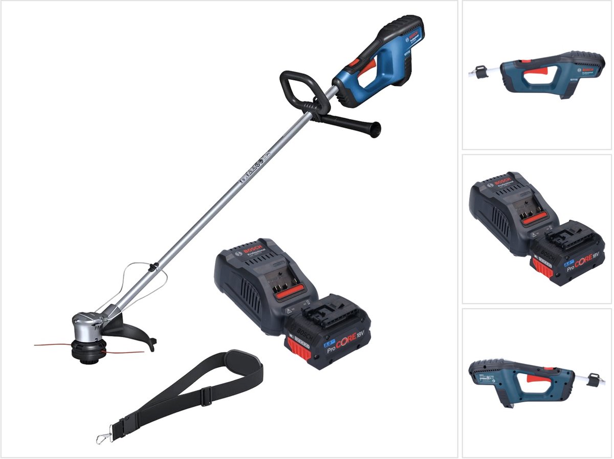 Bosch GRT 18V-33 Professionele accu grastrimmer 18 V 330 mm borstelloos + 1x ProCORE accu 8.0 Ah + lader