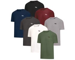 ATLAS FOR MEN - 7-pack T-shirts Atlas® - Heren - Verkrijgbaar in grote maten - XL