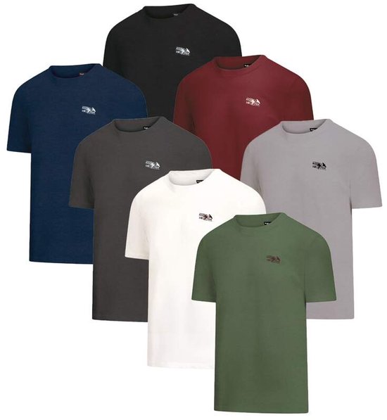 ATLAS FOR MEN - 7-pack T-shirts Atlas - Heren - Verkrijgbaar in grote maten