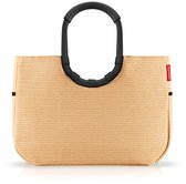 Reisenthel Loopshopper L Shopper Sac de Course - 25L - Frame Raffia Black