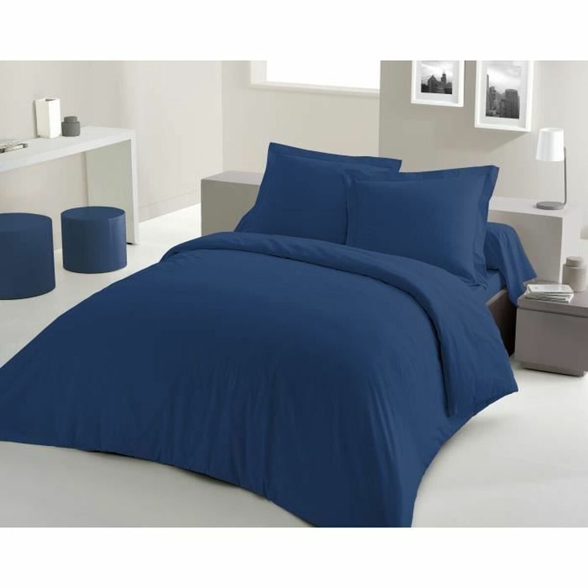 Noorse hoes Lovely Home Donkerblauw 220 x 240 cm