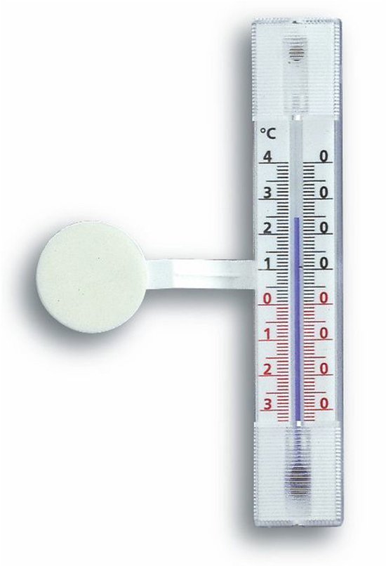 TFA Dostmann thermomètre analogique pour l'extérieur, 12.5001.51, métal