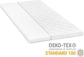 Bol.com Topdekmatras - Topper 160x200 - HR60 koudschuim - Cooltouch - 7 cm dik - Medium/stevig aanbieding