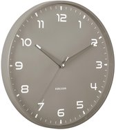 Karlsson Wandklok Orgullo - Donkergrijs - Ø40cm - Wandklok Scandinavisch