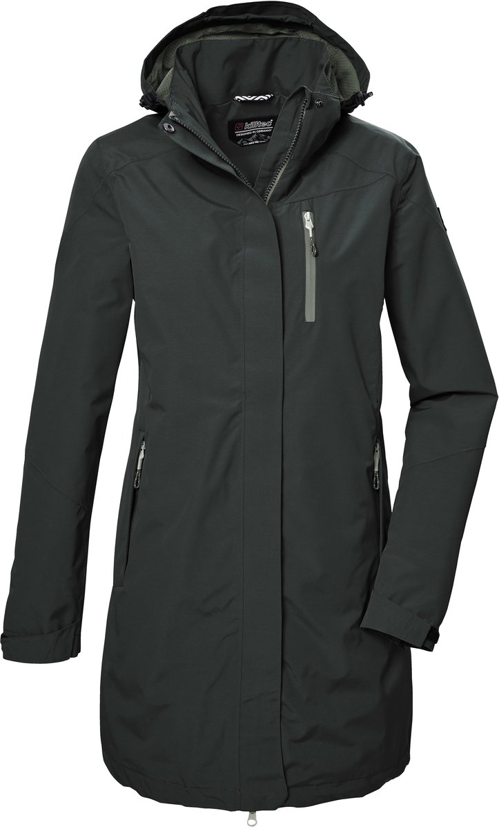 Killtec Kos 30 Women Parka Outdoorjas Dames Dark Groen