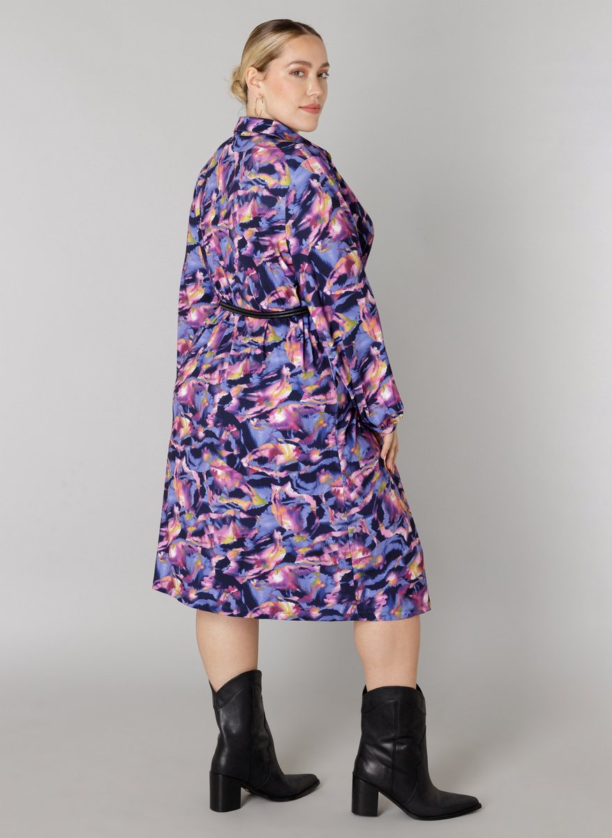COLLETTA Oda Tops - Dark Blue/Multi col - maat 3(52)