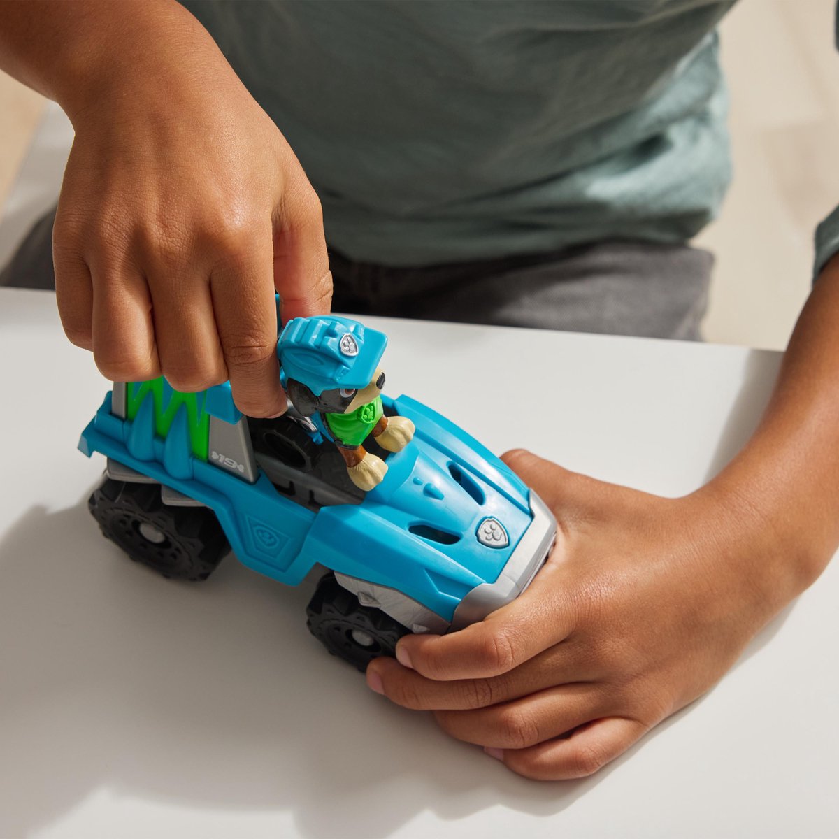 PAW Patrol - Rex's Dinosaur-voertuig - speelgoedauto met speelfiguur — afbeelding 11