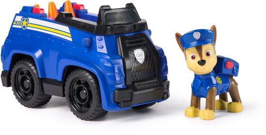 PAW Patrol - Chase's Patrol Cruiser - speelgoedauto met speelfiguur