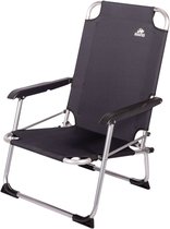 Happy Rhino - Klapstoel Tasman Laag - Lichtgewicht - Kampeerstoel - Polyester - Graphite - Vouwstoelen