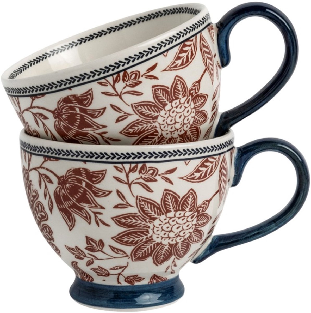 Laura Ashley Hedingham Collectables - Giftset 2 Mokken Hedingham Blue Terra 43 cl.