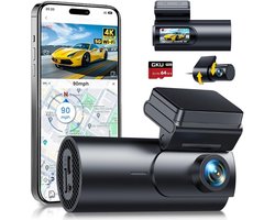 ApexArte® Dual Dashcam - Dashcam voor Auto - Dashcams - Zwart