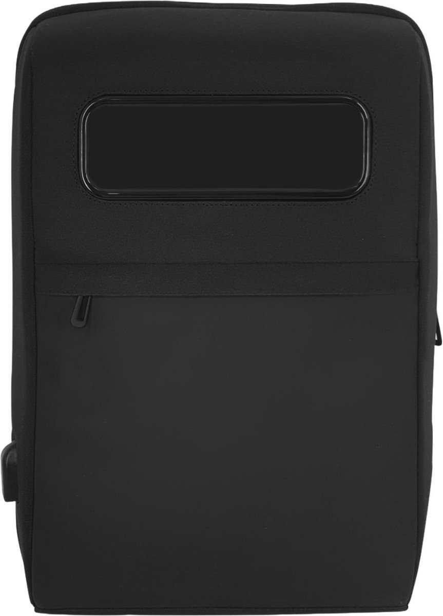 Stickercase Laptop rugzak - Laptoptas 15.6 inch - Rugtas met USB oplaad optie - Rugzak Laptop - Rugzak heren - Rugzak dames - Antidiefstal rugtas - Tas - Zwart