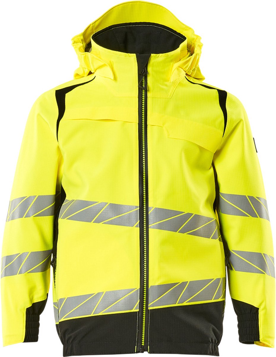 Mascot Accelerate Safe Shelljas voor kinderen 19901-449 Hi-Vis Zwart