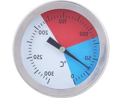 Houtskoolgrill Pit Rookoven Temperatuurmeter 52mm 2in TS-BX500 0-300 ℃ - Roestvrijstalen Grillthermometer voor Ovengrill BBQ .