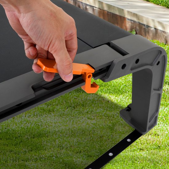 Garage pour robot tondeuse Abri robot pliable pour robot tondeuse 72x56x36 cm Zwart gris Parasol avec cadre en fer