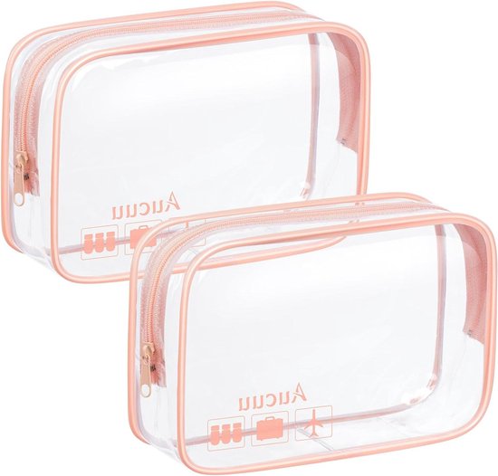 Rayen Tas voor schoenen en accessoires, 2 stuks, ritssluiting, waterdicht, speciaal voor reizen, afmetingen: 41 x 28 cm