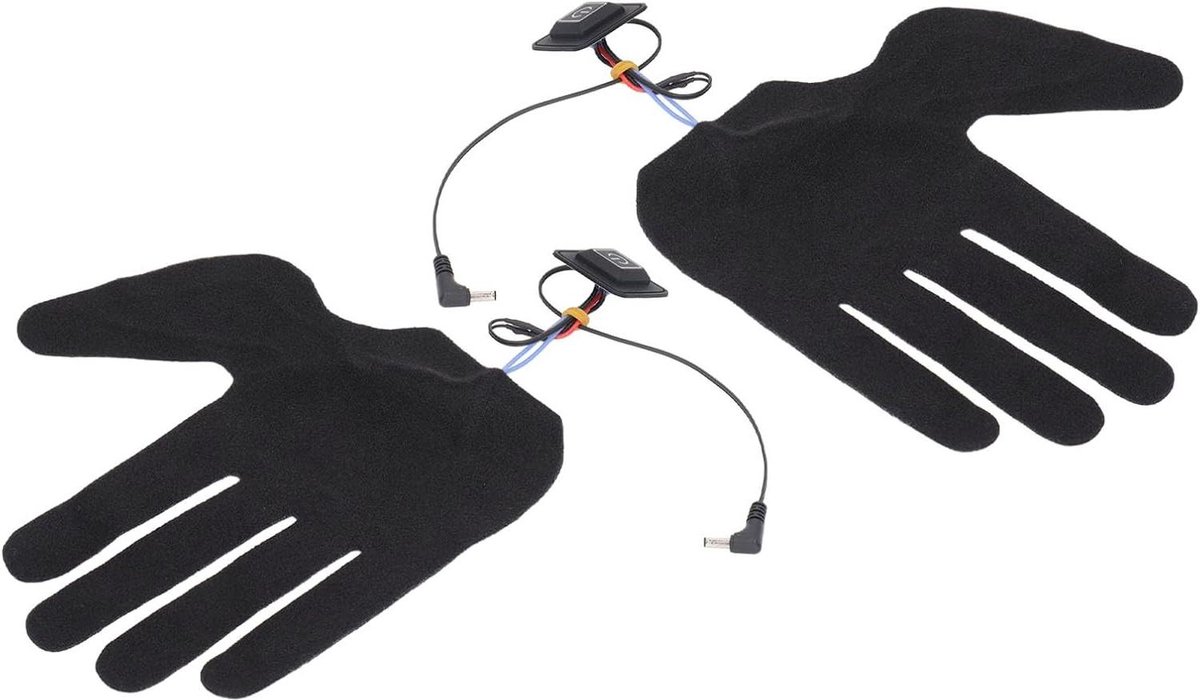 Verwarmingskussen ultradunne 5 vinger 3 temperatuur verstelbare USB verwarmde handschoenen pad voor wandelen - binnenshuis gebruik