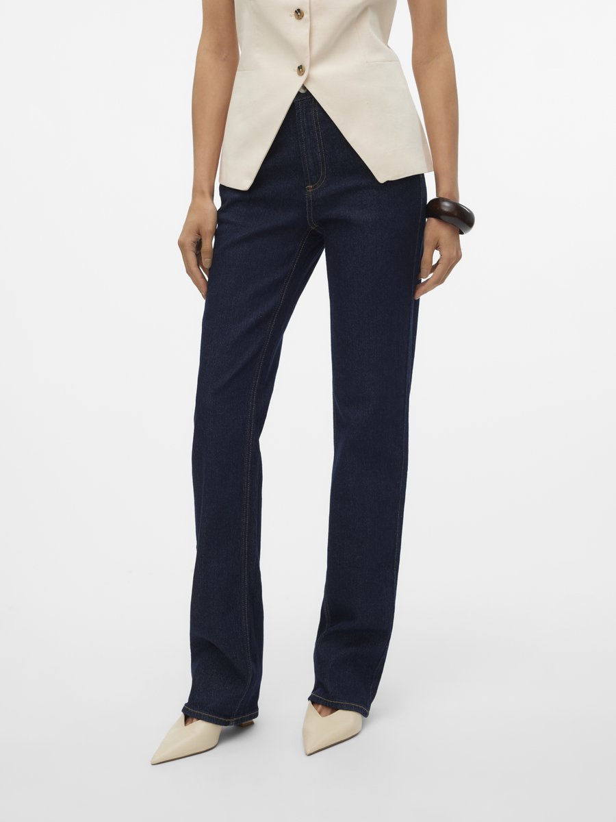 VERO MODA - VMTESSA HR STRAIGHT JEANS RA369 GA - Dames - Jeans