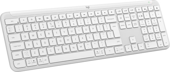 Logitech Signature Slim K950 Draadloos Toetsenbord Qwerty Wit