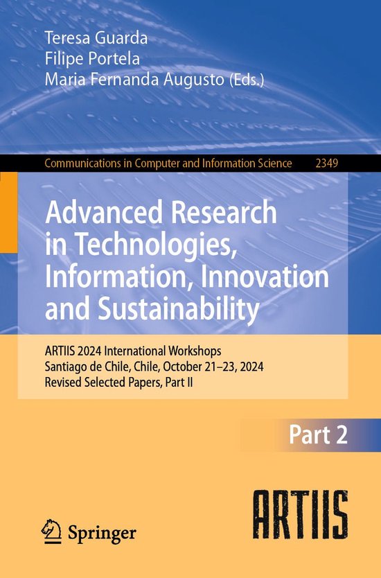 Springer Nature Proceedings Computer Science 2 - Advanced Re ... - cover