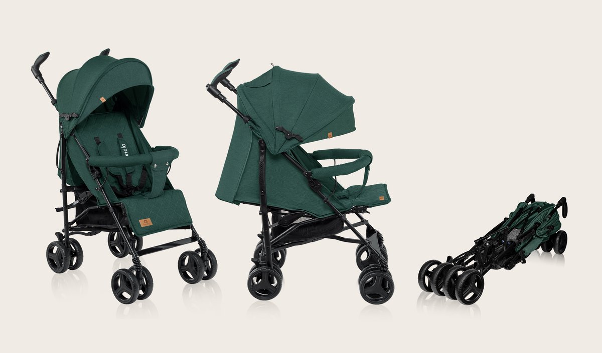 Lionelo Irma - Buggy - Wandelwagen - Duurzame en Lichte 7kg Kinderwagen - Geschikt voor Kinderen tot 15 kg - Geveerde wielen - 360° - van 6 maanden tot 5 jaar - Opbergmand - Verstelbare handgreep - Snel inklapsysteem - Compact formaat - Muskietennet – foto 2