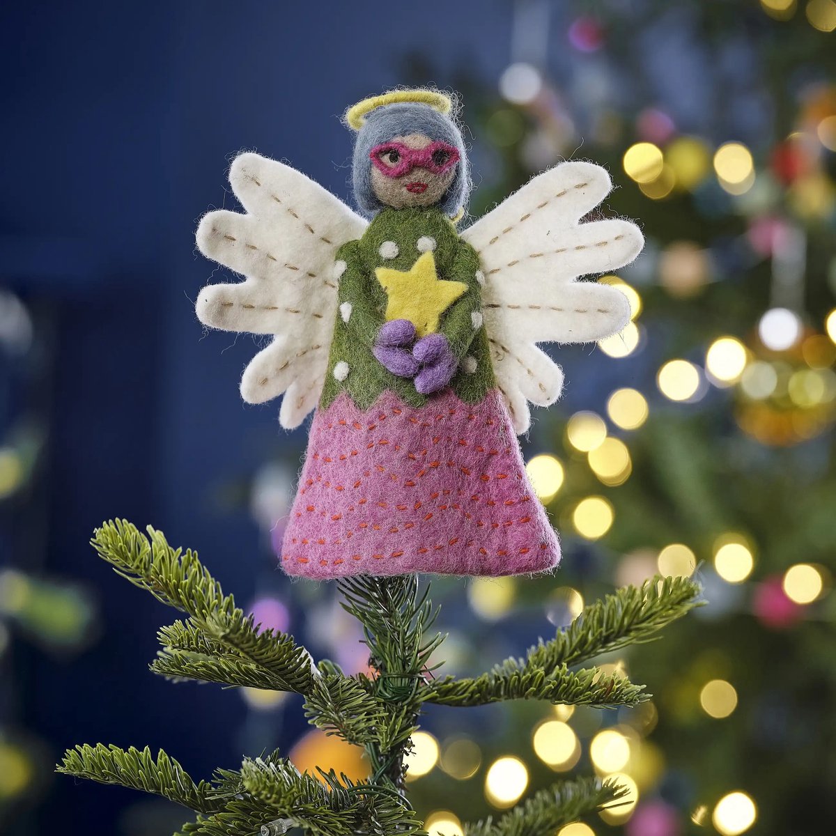 Ginger Ray Vilt kerstboompiek Engel