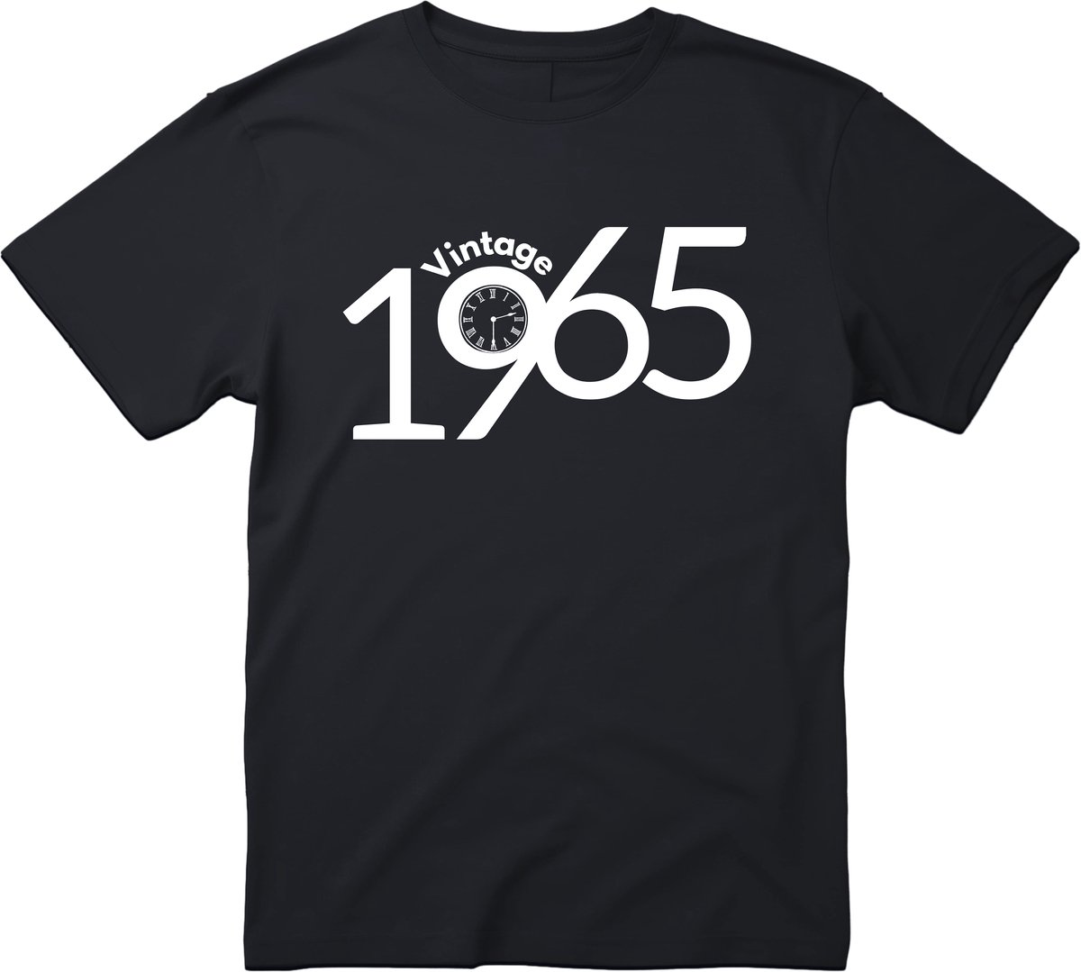 Vintage 1965 T-shirt - Verjaardag en feest cadeau - Cadeau tip – 60 jaar cadeau - 60 jaar - T-shirt - 1965 - Heren - Grappig Verjaardag en Feest Cadeau Shirt - Maat XXL