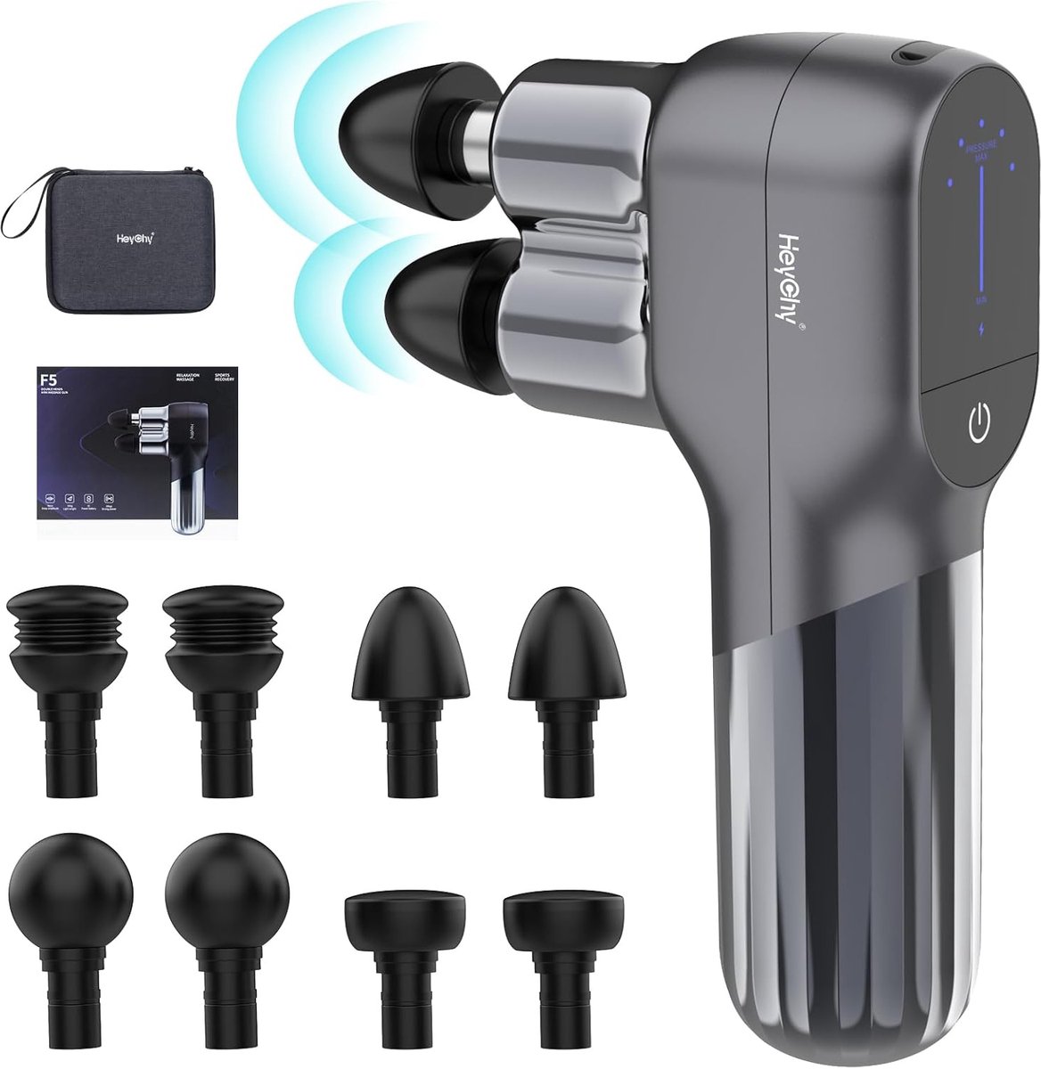 Mini Massagepistool voor Diepe Spiertherapie en Ontspanning - Draagbaar Handpistool voor Atleten - Mini - €631,36