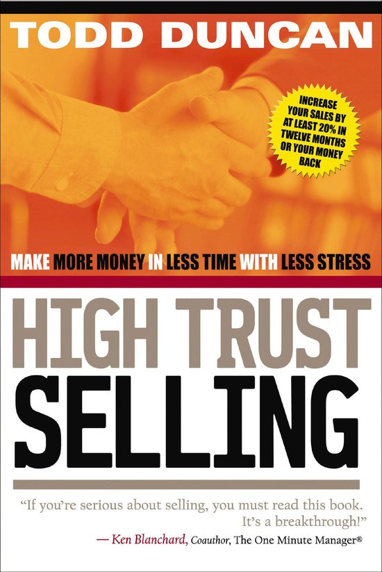 High Trust Selling - cover