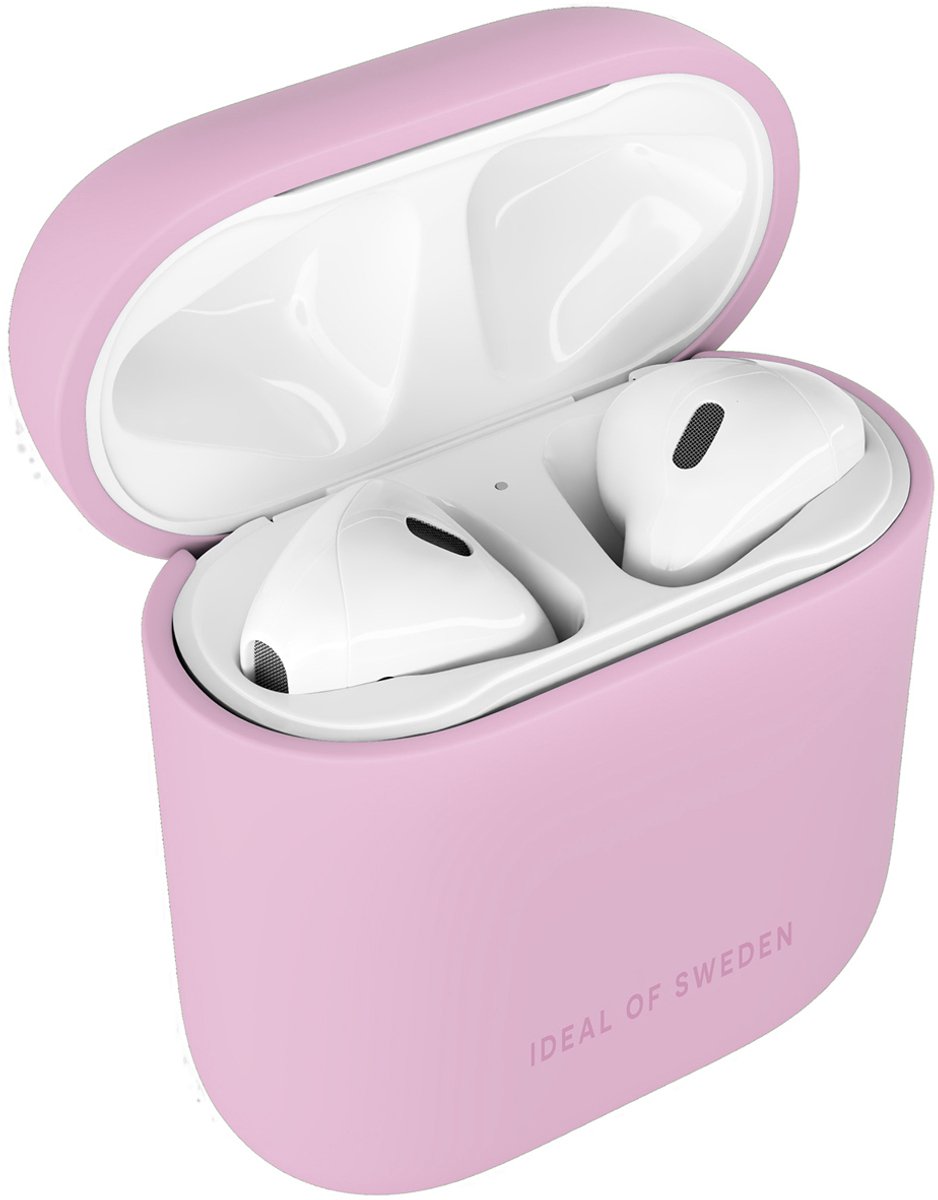 iDeal of Sweden Silicone Case voor de Apple AirPods 1 / 2 - Bubble Gum Pink