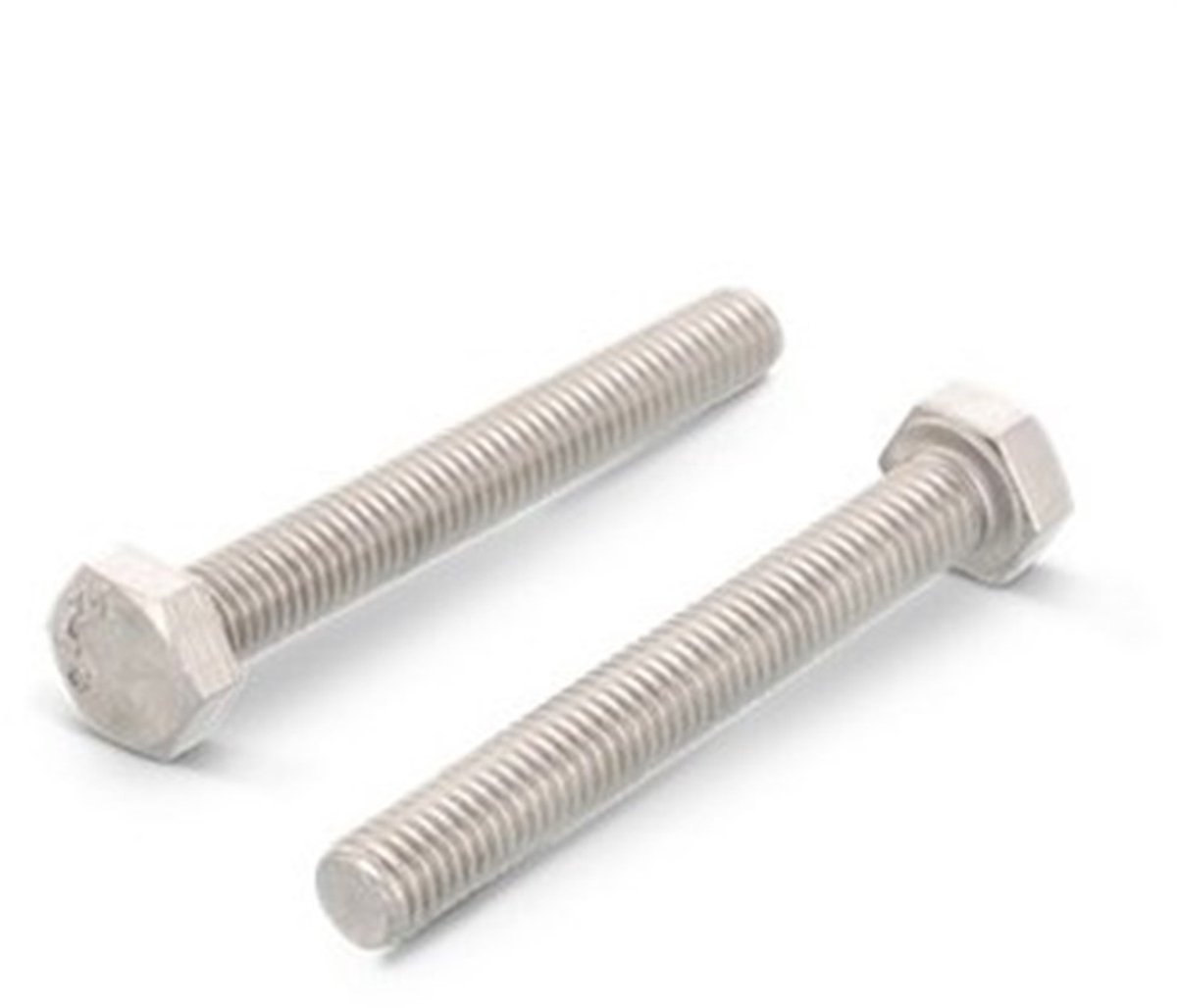 Zeskanttapbout voldraad M6 x 60 DIN 933 RVS A4 (100 stuks)