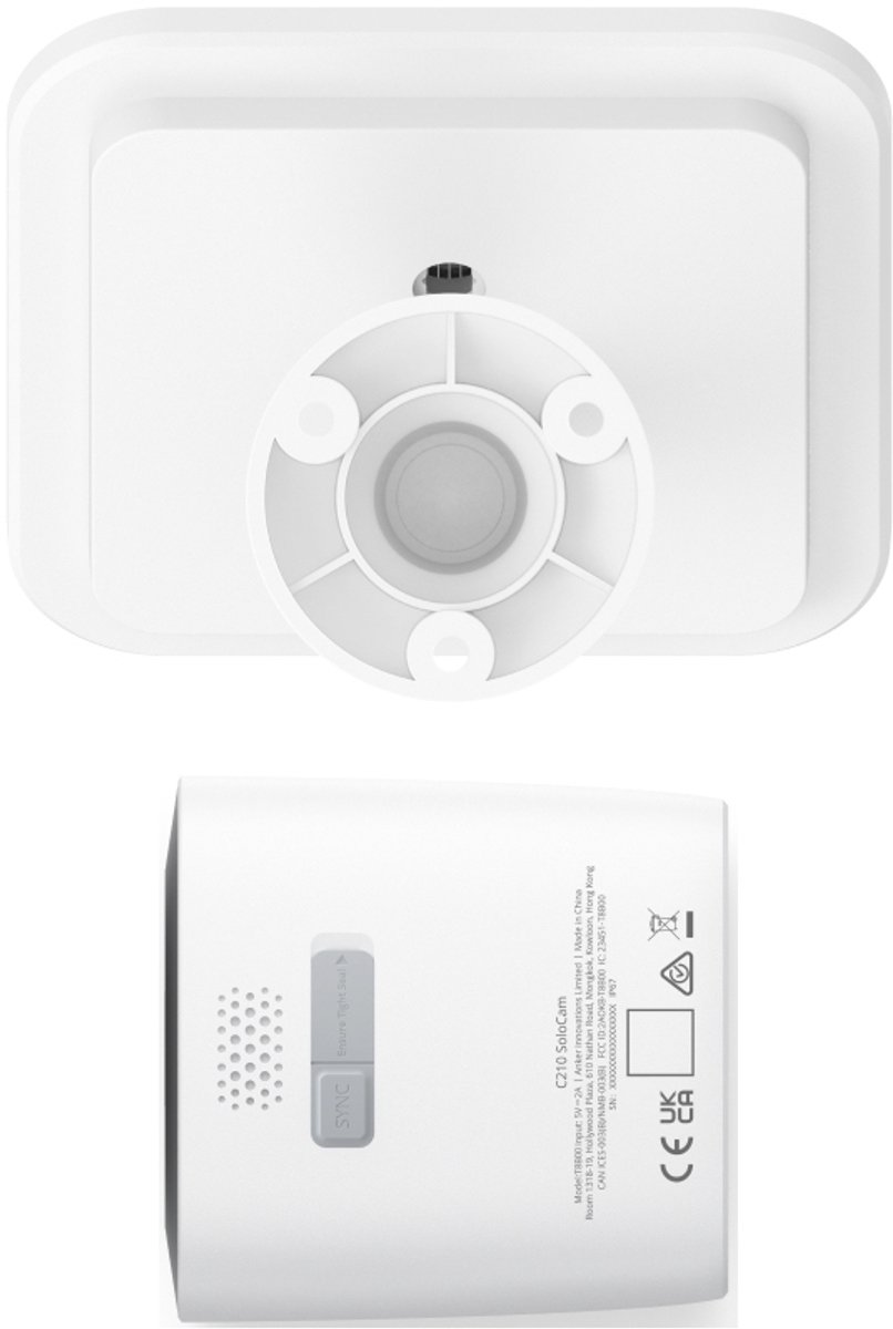 Afbeelding 3 van eufy Security - SoloCam C210+zonnepaneel - draadloze buitencamera - 2K