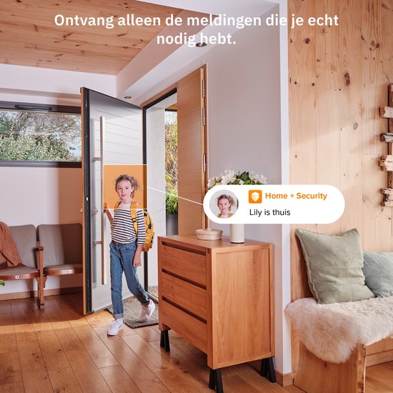 Netatmo Slimme Beveiligingscamera Binnen - Bewakingscamera 2K - Gezichtsherkenning - Bewegingsdetectie - Nachtzicht - Werkt met Google Home & Apple HomeKit - Geen Abonnement - Wit van Netatmo — afbeelding 5