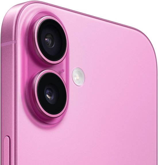 Apple iPhone 16 - 256GB - Roze - A18-chip - Nieuw camerasysteem | bol