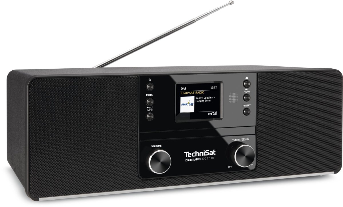 TechniSat digitradio 370 CD BT - zwart