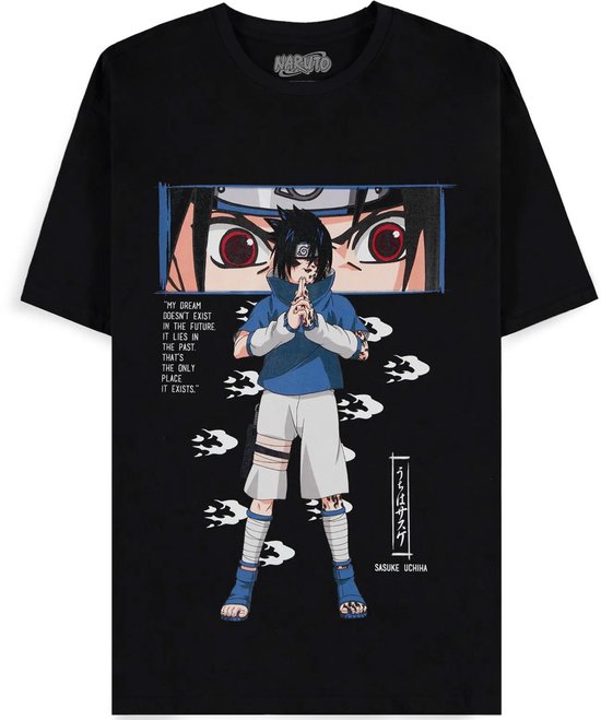 Naruto - Asuke Heren T-shirt - S - Zwart