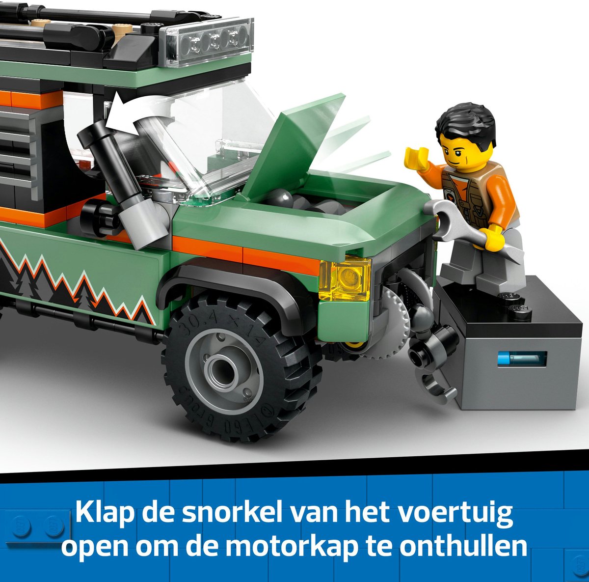 LEGO City 4x4 terreinwagen voor in de bergen - 60447 – foto 3