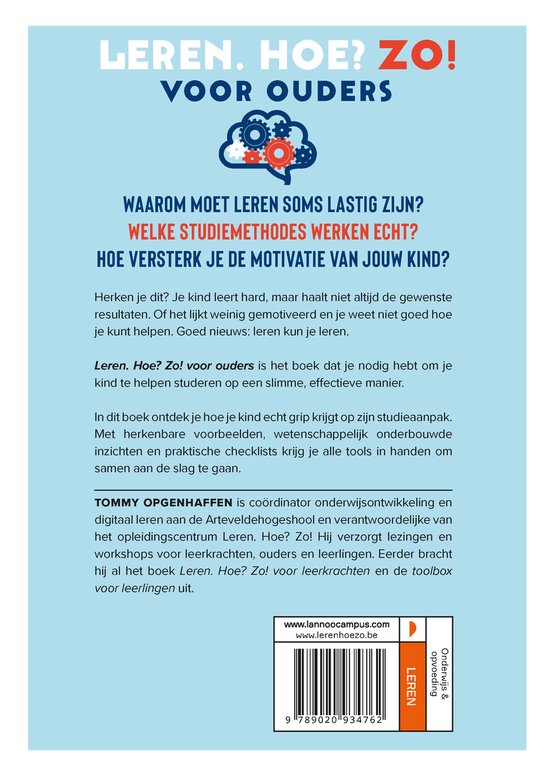 Leren. Hoe? Zo! Voor ouders