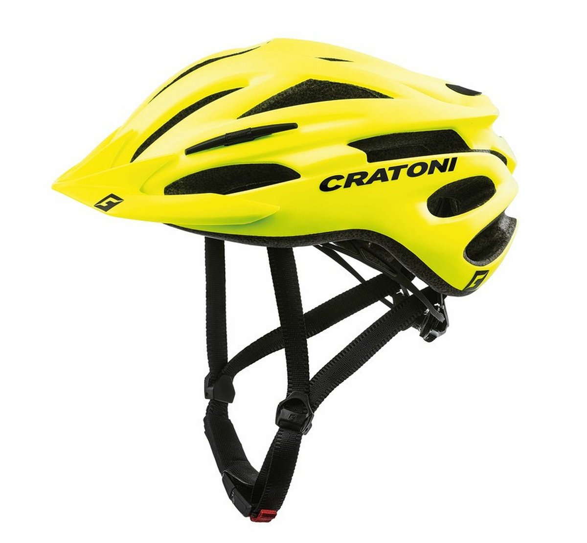 Helm Cratoni Pacer Neon Geel Matt - S/M (54-58cm)