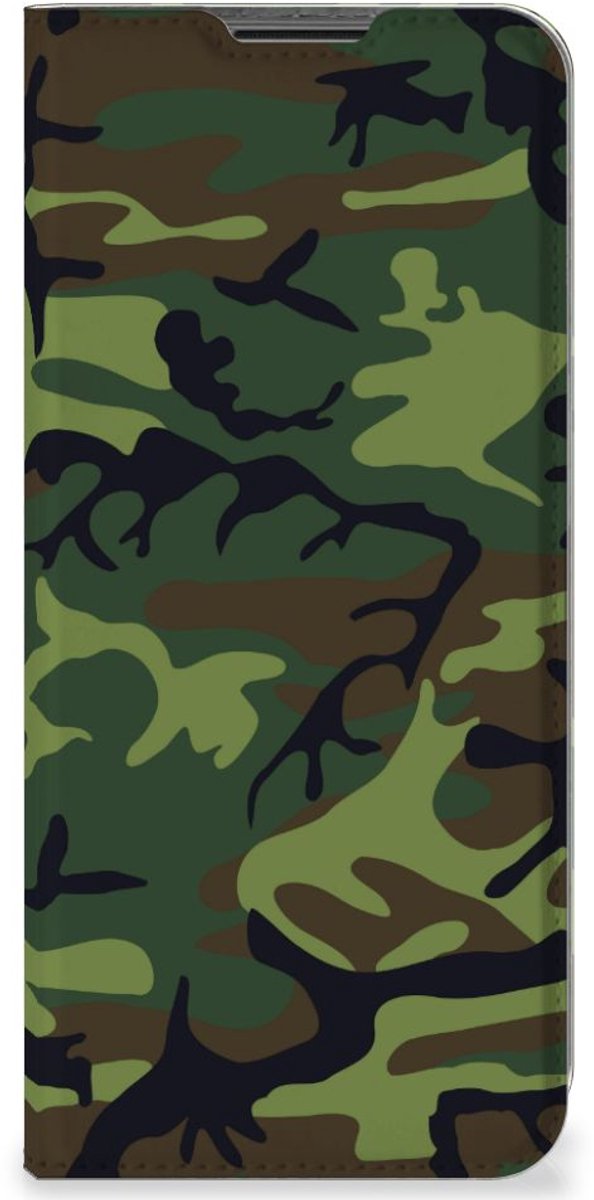 Nokia G50 Hoesje met Magneet Army Dark
