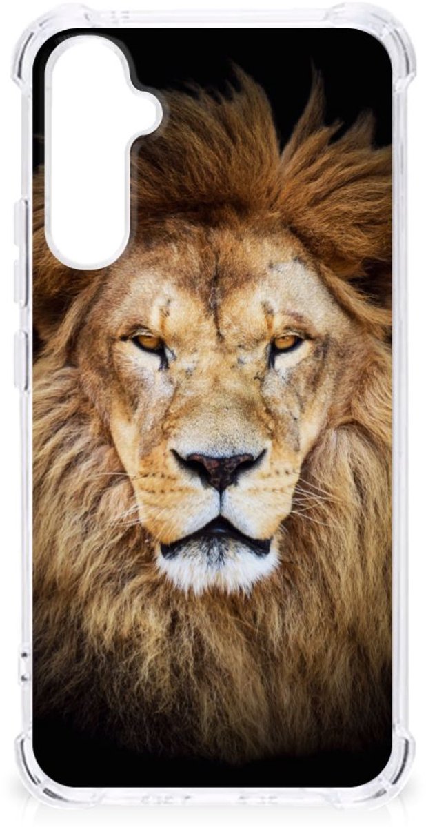 Samsung Galaxy A34 Case Anti-shock Leeuw