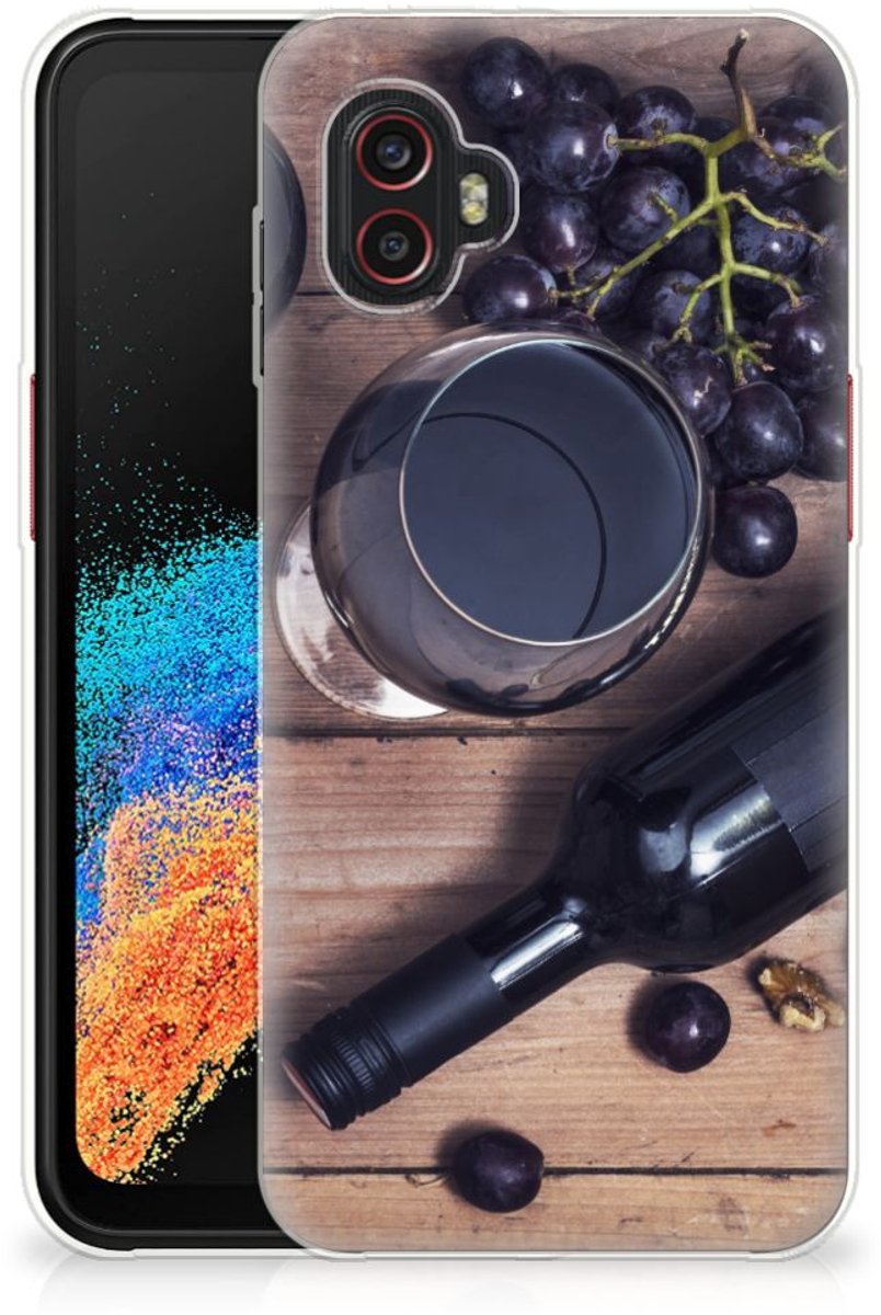 TPU Hoesje voor Samsung Galaxy Xcover 6 Pro Siliconen Case Wijn